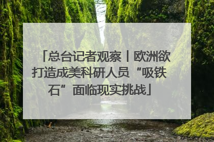 总台记者观察丨欧洲欲打造成美科研人员“吸铁石”面临现实挑战